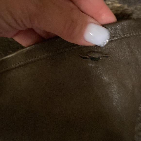 Vera Wang Lavender brown leather thigh high platform boots size 8.5 - Picture 6 of 8